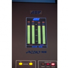 AEV ACUO 908 cyfrowa konsoleta emisyjna ( 8 /16 wejść symetrycznych , 2 hybrydy tel., 2 karty muzyczne-USB  )