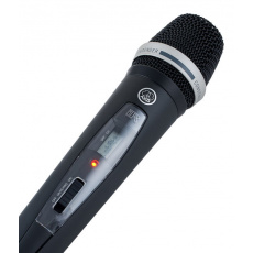 AKG WMS 470 VS bezprzewodowy system mikrofonowy wokalowy z mikrofonem pojemnościowym C5 do ręki, 14 godzin pracy na baterii, 16 kanałów pracy, wysoka czułość ,super brzmienie i brak zakłóceń.
