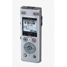 Olympus DM-720  rejestrator - dyktafon do rejestracji konferencji oraz wywiadów , Srebrny (4GB) - zawiera baterię NiMh battery oraz statyw z klipsem