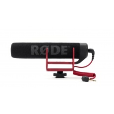 Rode -Røde VideoMic GO Profesjonalny mikrofon do kamer konsumenckich, superkardioidalny, SPL 120 dB, zasilanie z gniazda w aparacie, w zestawie osłona przeciwwietrzna 
